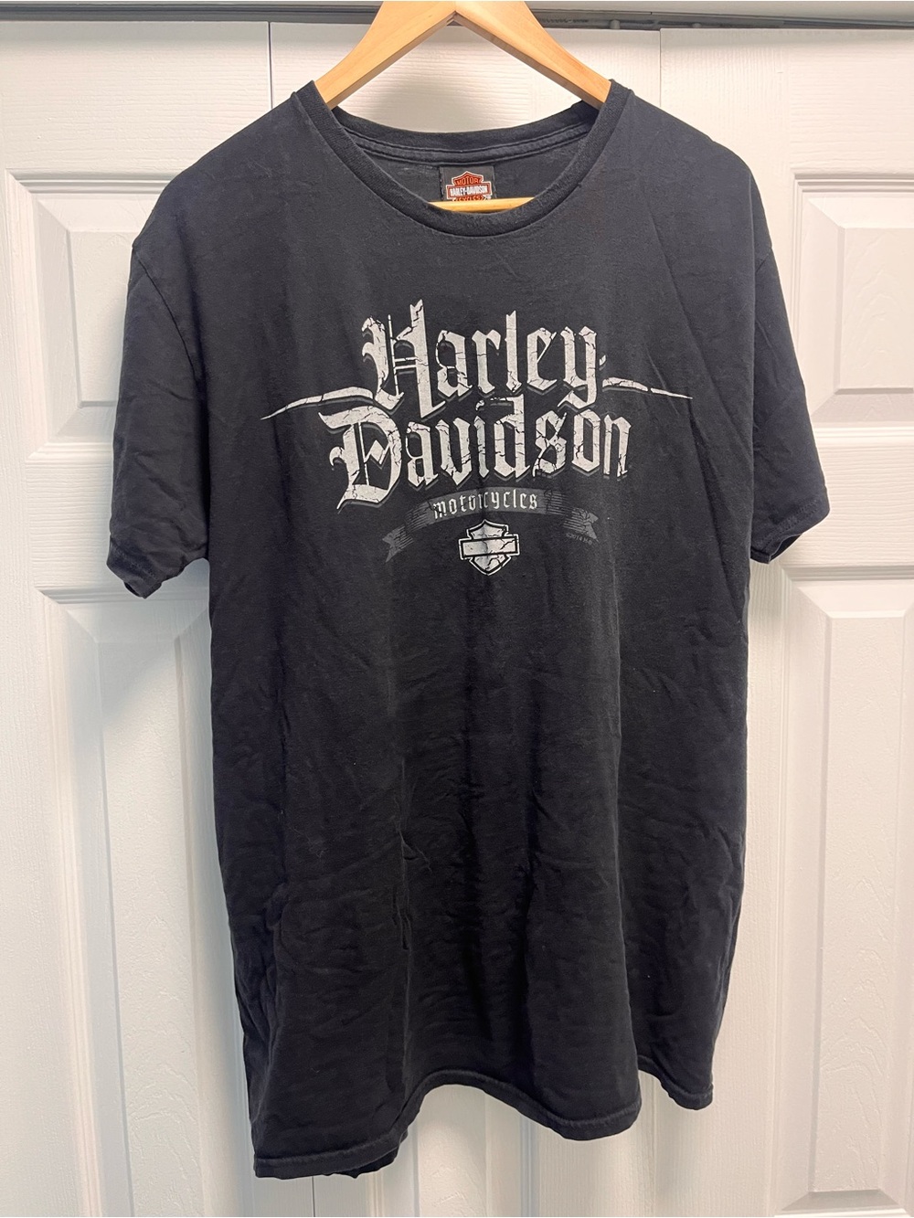 2010s Harley-Davidson Black Short Sleeve Graphic Tee Rockys London Ontario